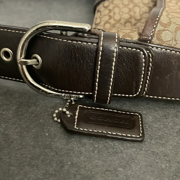 Vintage coach Hobo multi way shoulder bag with matching wallet Bundle - Picture 6 of 12